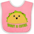 thumbnail image 3 of Inktastic Taco Bout a Cutie Cute Taco Pun Boys or Girls Baby Bib, 3 of 4