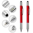 thumbnail image 1 of 2 Pcs Stylet 7 en 1 pour Tablette Téléphone, Stylet Tactile pour Écran Android iOS, Stylet pour iPad Xiaomi Samsung Apple Pencil Rouge, 1 of 6