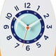 thumbnail image 2 of Reloj de pared de madera con dibujos animados para niños, silencioso, colgante, con péndulo adhesivo Cohete, 2 of 6