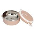 thumbnail image 3 of VGEBY Boîte à Lunch Boîte à Lunch Rose Portable en Acier Inoxydable Isolé Thermiquement Riz Nouilles Boîte à Lunch Récipient Alimentaire à une Couche, 3 of 8