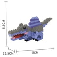 thumbnail image 5 of Bloques de construcción de Jurassic Park lega Dinosaurio lega Juguetes Bloques de construcción Tyrannosaurus Rex Modelo de dibujos animados Juguete de ladrillo para niños Regalos, 5 of 5