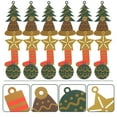 thumbnail image 3 of Gymnture 50Pcs Christmas Tree Cards Xmas Party Gift Hanging Ornament (Assorted Color), 3 of 10