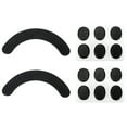 thumbnail image 1 of DECORNIJIA 14Pcs Black Drum Mute Pads for Eliminating Ringing 3.3x2.6x0.3in, 1 of 8