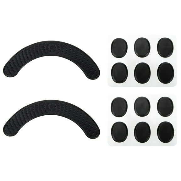 RENACLIPY Drum Accessories Black Silicone for Drums Professional Muting Effect Durable 14Pcs