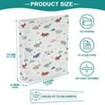 thumbnail image 3 of Three Ring Binder Cute Airplane and Clouds 1.5 Inch Round Binder D-Rings for Office Supplies and More, 3 of 10