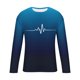 thumbnail image 5 of Amzcrzy Sudadera Para Hombre, Moda Informal, Camiseta Deportiva Con Estampado Para Hombre, Blusas De Manga Larga Y Cuello Redondo, Camisas Azul Cielo, L, 5 of 5