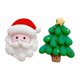 thumbnail image 2 of 2 uds pendientes Fernando Navidad alce muñeco de nieve, 2 of 8