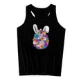 thumbnail image 4 of Black*Friday Deals 50% Off Clear!GaThRRgYP Off the Shoulder Tops for Women,Womens Blouses and Tops Dressy,Women's Pullover Sleeveless Printing Solid Color Vest Tops, 4 of 4