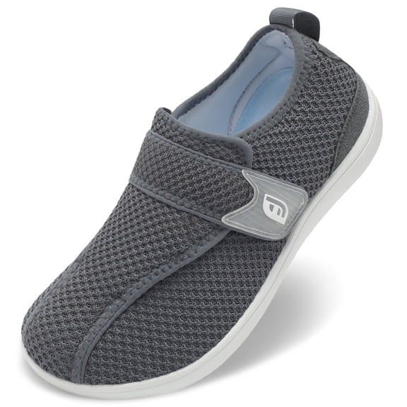 Barerun Women Men Walking Shoes Comfortable Flats,Wide,Non Slip, Diabetic Friendly