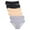 A, variant on Women's Seamless No Show Underwear 6 Pack Soft Comfortable Bikini Panties Breathable Lace Hipster for Ladies 6PCS