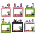 thumbnail image 3 of Small Betta for Tank DIY Aquariums for Kids Mini Plastic Terrariums Tiny Transparent Cages for Bug and Reptile Collectin, 3 of 3