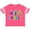 Football Pink and White, variant on Inktastic I Love Bugs Boys or Girls Toddler T-Shirt