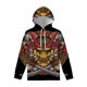 thumbnail image 3 of Sudadera con capucha con estampado de samurái japonés para hombre y mujer, sudadera con capucha con estampado artístico en 3D, manga larga, holgada, informal, para calle, 3 of 5