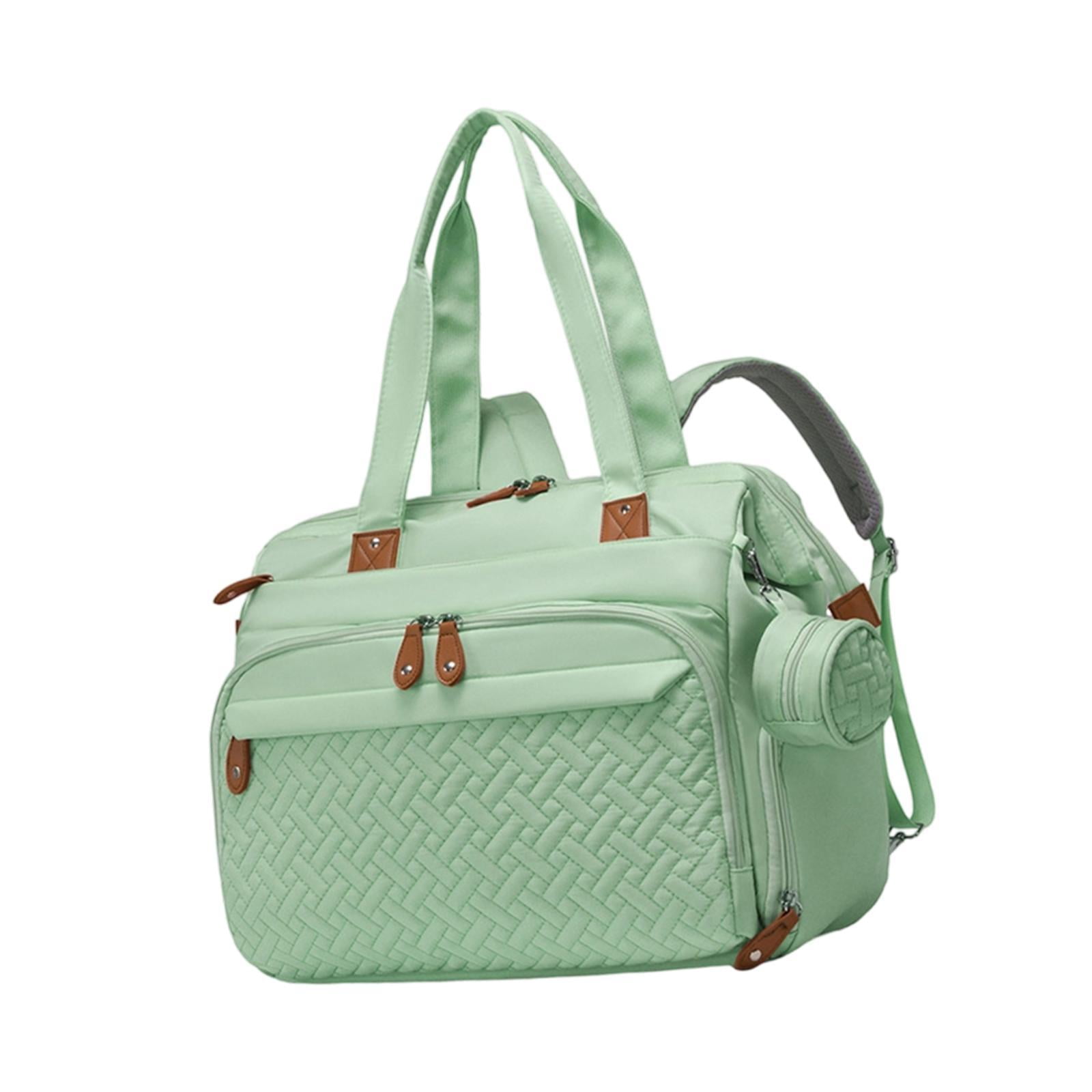 Diaper Bag Backpack Stroller Straps Pacifier Holder Waterproof Oxford Cloth for Moms Dads Family Outdoor Activities