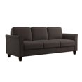 thumbnail image 3 of LifeStyle Solutions New Haven Sofa in Coffee Microfiber Upholstery, 3 of 9
