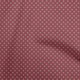 thumbnail image 1 of oneOone Silk Tabby Maroon Fabric Dot Dress Material Fabric Print Fabric By The Yard 42 Inch Wide, 1 of 4