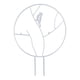 thumbnail image 3 of Blue Marco de escalada redondo de Metal, soporte para maceta, soporte para plantas, herramienta de jardín para interiores y exteriores, 3 of 3
