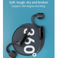 thumbnail image 5 of Auriculares de conducción ósea Bluetooth - Auriculares inalámbricos de oreja abierta con micrófonos, para correr, conducir, andar en bicicleta Ormromra HMJM249-1, 5 of 5