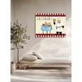 thumbnail image 5 of Chef Wall Art for Living Room,Canvas Picture Wall Decor for Bathroom Bedroom,Red Fruit Cake Hat Kitchen Gourmet Vintage Painting Artwork for Office Kitchen Hallway Dining Room Home Decor 16"x20", 5 of 8
