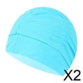 thumbnail image 1 of Gorro de baño,Gorro de baño de nailon para mujeres y hombres con pelo largo,Gorro de natación portátil para adultos,antideslizante,para surf,Gorro de natación de entrenamiento con trenzas, 1 of 8