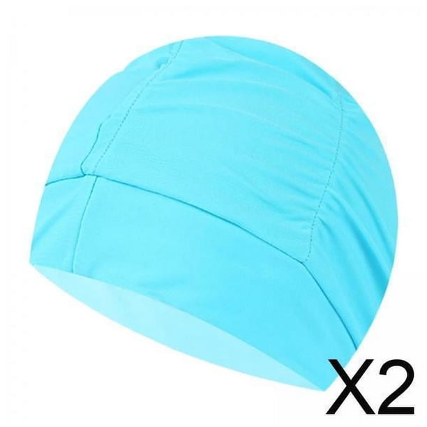Gorro de baño,Gorro de baño de nailon para mujeres y hombres con pelo largo,Gorro de natación portátil para adultos,antideslizante,para surf,Gorro de natación de entrenamiento con trenzas