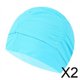thumbnail image 1 of Gorro de baño,Gorro de baño de nailon para mujeres y hombres con pelo largo,Gorro de natación portátil para adultos,antideslizante,para surf,Gorro de natación de entrenamiento con trenzas, 1 of 8