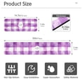 thumbnail image 3 of Yayeee Faucet Mat for Kitchen Sink 30" Diatomite Long Splash Guard Pad, Purple and White Pattern, 3 of 7