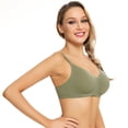 thumbnail image 2 of Purcoar Essentials Women's Seamless Bralette with Molded Cups, 2 of 5