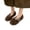 Coffee_007, variant on Domuza Mary Jane Shoes Women Slip on Dressy Ballerina Flats 2026 New Trendy Non-Slip Shoes for Casual Formal Work School Office Walking Coffee 6.5(EU-37)