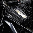 thumbnail image 3 of WILD MAN Touch Screen Bike Handlebar Bag Waterproof Front Frame Top Tube Bicycle Pouch Large Capacity Cycling Front Storage Bag for 6.7in Large Screen, 3 of 8