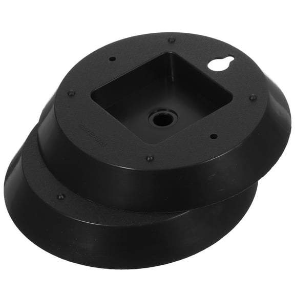 ifundom 2Pcs Black Plastic Clock Back Cover Replacement for Outdoor and Wall Clock Repair