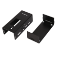thumbnail image 2 of 4X Aluminium Alloy Case for MMDVM Hotspot Expansion Rainsun Board Radio Station Wifi Voice Modem Raspberry Pi W Black, 2 of 8