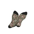 thumbnail image 5 of Xecao Leopard Dots Print Crew Socks for Men and Women, Men's Soft Moisture-wicking Sock, 5 of 7