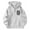 White, variant on XINXIAOO Womens Sweatshirt Hoodies Long Sleeve Hoodie Zip up Hoodie Women Oversized Sweatshirt for Women Light Gray Jacket Fall Essentials Teen Clothing