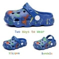 thumbnail image 2 of Fiedaz Toddler Boys Girls Dinosaur Clogs Kids Slip-on Garden Shoes Beach Pool Sandals, 2 of 7