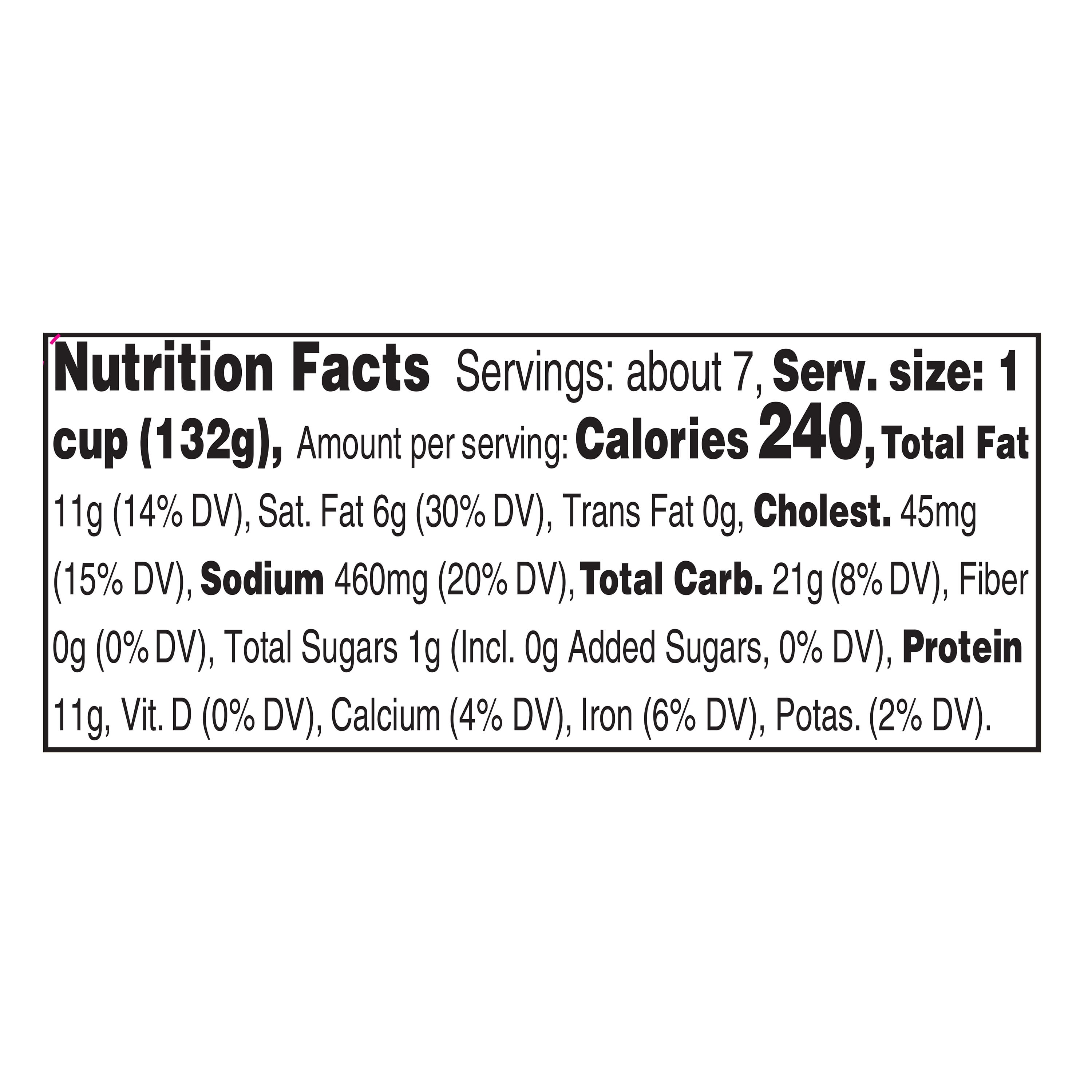 Marketside Fresh Never Frozen Prepared Meal Ready to Bake Chicken Bacon Ranch Bake, 32 oz