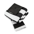 thumbnail image 6 of Urban Playground Kids and Teens Lavelle Black/White Stripe 3-Piece Comforter Set, Full/Queen, 6 of 8