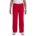 thumbnail image 1 of Gildan G184B Heavy Blend Youth Sweatpants -Red-Small, 1 of 2