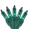 thumbnail image 2 of Northlight Mini Incandescent Christmas Lights - Teal Green - 17.25' Green Wire - 50ct, 2 of 3