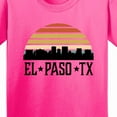 thumbnail image 4 of Inktastic El Paso Texas Skyline Retro Youth T-Shirt, 4 of 5