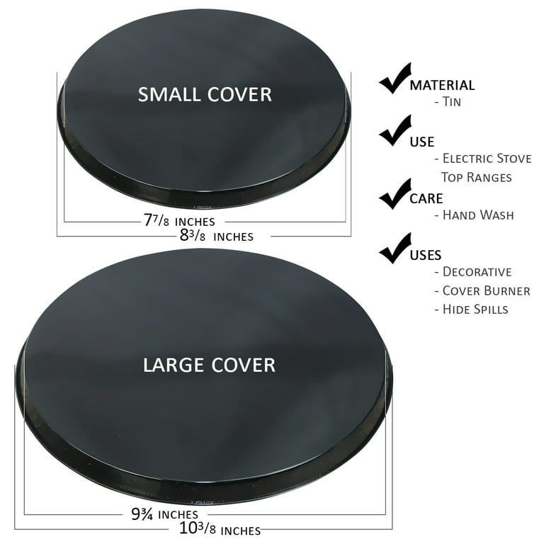 LANEABUY iSH09-M609387mn Stove Burner Covers Set of 4,Stove Top
