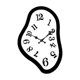 thumbnail image 5 of Reloj de pared derretido, reloj colgante, decorativo, para dormitorio, regalo, oficina, silencioso. 25 cm x 162 cm, 5 of 9