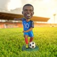 thumbnail image 4 of Regalo de muñecas de jugador de fútbol de resina para fanáticos que sacuden la cabeza decoración del tablero del coche JShteea El nuevo, 4 of 7