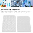 thumbnail image 3 of Cell Culture Plate, 10pcs Uniform Highly Transparent Culture Plate with Lid for Laboratory Biology Room,Tissue Culture Treated Plate for Laboratory Chemical, 3 of 7