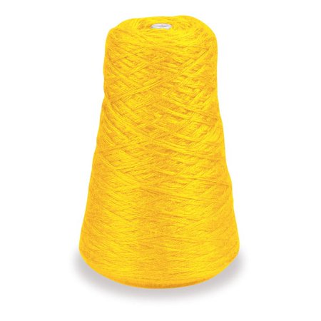 UPC: 0029444024816 | Trait-tex 4-Ply Double Weight Rug Yarn Refill Cone Yellow 8 oz. 315 Yards