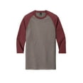 thumbnail image 3 of District Perfect Tri 3/4-Sleeve Raglan. DM136, 3 of 4