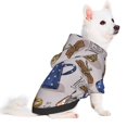 thumbnail image 3 of Bingfone Antique Vintage Teapot Coffee Grinder Dog Clothes Hoodie, Pet Winter Coat,Puppy Sweatshirts For Small Dogs Boy Girl,Suitable For All Breeds-X-Small, 3 of 9