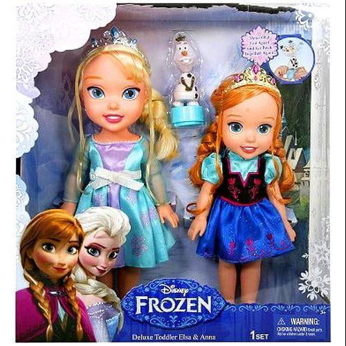 elsa and anna toddler barbie dolls