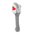 thumbnail image 1 of Shark Fleece Golf Club Head Cover Headcover para No.3 No.5 Fairway Wood Ehuebsd Para Estrenar, 1 of 3