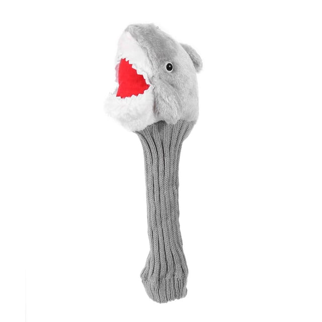 Shark Fleece Golf Club Head Cover Headcover para No.3 No.5 Fairway Wood Ehuebsd Para Estrenar